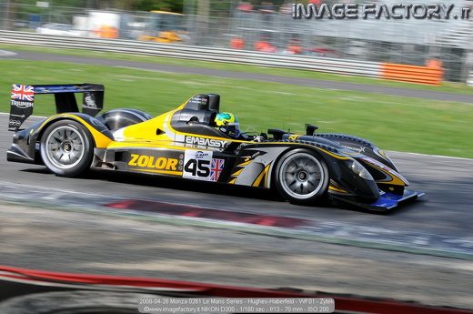 2008-04-26 Monza 0261 Le Mans Series - Hughes-Haberfeld - WF01 - Zytek